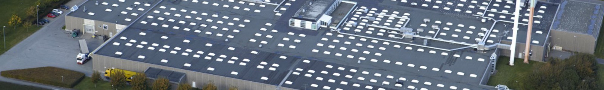 Saby Fishing Industry Building Aerial